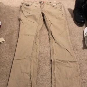 Khaki jeans